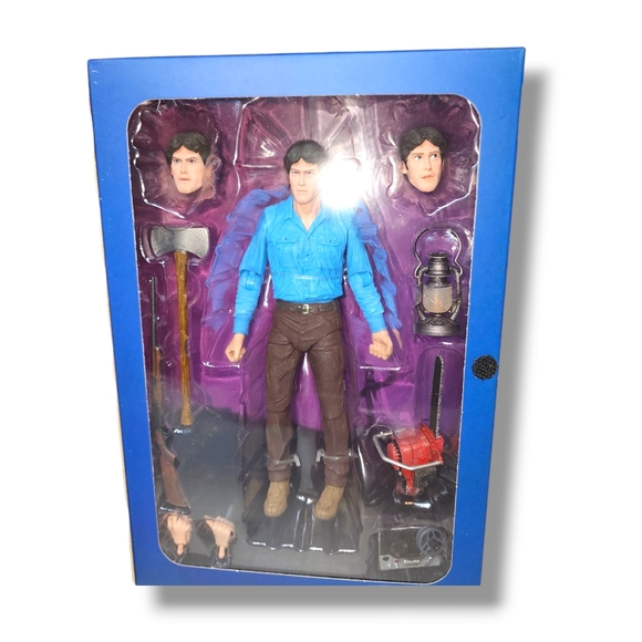 Brand New Neca The Evil Dead 40th Anniversary Ultimate Ash Figure NEW/SEALED - Picture 7 of 9